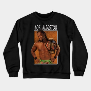 Vintage Wwe Kofi Kingston Crewneck Sweatshirt